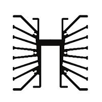 Wakefield Thermal 125544 Extrusions Extrusion Cut to Length, 12", 7.00" Wide, Presspack SCR Extrusion 16235 xx5733