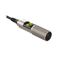 Banner Engineering M18-4VNFF100-2M Photoelectric Sensors M18-4 Series: Stainless: Fixed Field; Range: 100 mm; Input 10-30 V dc; Outputs: Complementary NPN; 4-Conductor 2 m PVC Cable