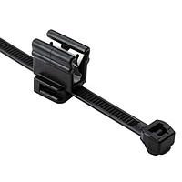 HellermannTyton 156-00859 Serrated, Outside T50SOSEC4B BLK EDGE CLIP