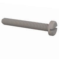 Essentra Components 010256P062 Pan Slotted Pan Slotted Screw, #2-56 Thread, 5/8 Lg