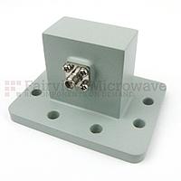 Fairview SMW159ACS WR-159 to SMA Female Waveguide to Coax Adapter UDR58 Flange With 4.9 GHz to 7.05 GHz Frequency Range