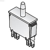 ZF Electronics E79-00A Pushbutton Switches 10A DPDT MOM QC TERM