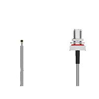 GCT (Global Connector Technology) CAB577RF-0100-A-1-E RF Cable Assemblies I-Pex MHF 4L2RPSMA STRJck R Mt stnlss IP68/69 EPDM ORing 6GHz 100mm 1.37mm Cbl