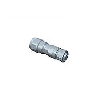 Amphenol LTW BB-02BFFB-QL8LPP Standard Circular Connector X-Lok, Standard Size, Plastic, 10A, 02 pins, Female Connector, Female Contact, Straight, Push Lock, Screw-in, Field Installable, F8.0 - F10.0mm, IP68
