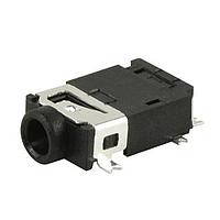 Same Sky (formerly CUI Devices) SJ2-2532B-SMT-TR Phone Connectors 2.5mm SMT low profle 2conductr Tip switc