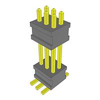 Samtec FW-03-05-G-D-400-065 Headers Flexible Micro Board Stacking Header