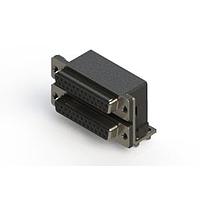 EDAC 662-025-264-041 Dual Port D-Sub Connectors Right-angle Dual Port D-Sub Connector