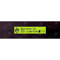 Matrix Orbital BLC2021-BL PC Bay Inserts, LCD Characters 20X2 Black Txt yellow/green BG