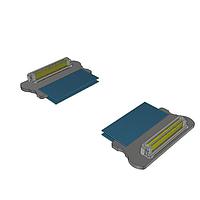 Samtec HLCD-40-24.00-TR-TR-1 Hermaphroditic Cable High Speed Hermaphroditic Cable