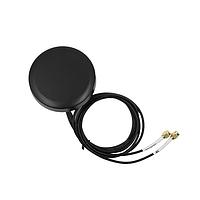 Quectel YEMA004AA Cellular Antennas - GSM, LTE, 2G/3G/4G/5G External Antenna, Low Profile, 2in1, Screw mount, F 81 14.5mm, Combo, 4G*1+WIFI*1,900mm, RG174, SMA Male, IP66, RoHS Compliant