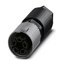 PHOENIX CONTACT 1410387 Straight QPD P 4PE6 0 12-20 BK