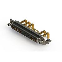 EDAC 630-17W5250-3N5 Mixed Contact D-Sub Connectors Right-angle Power Combo D-Sub Connector