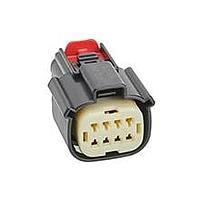 Molex 33472-4881 Connectors MX150 SLD FEM DR 8CKT POL C W/CPA