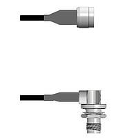 Amphenol Custom Cable Q-2I0480003012i RF Cable Assemblies N-SP/TNC-RJB G174 12I