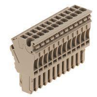 Weidmuller 1815300000 Pluggable Terminal Blocks ZP 2.5/1AN/QV/12