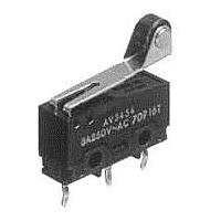 Panasonic Industrial Devices AVT32523 Snap Action Switches 100mA to 3A, Hinge Roller Lever, Solder