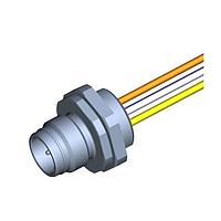 Molex 1204063009 Sensor Cables / Actuator Cables REC U12 4P DC MA PVC 0.3M PG9 FM WIR BRA