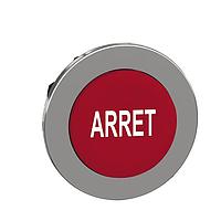 SCHNEIDER ZB4FL433 Button FLUSH RD PROJECT PB HEAD WH MARKED ARRET