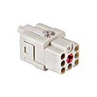 Molex / GWconnect 93601-0439 Heavy Duty Power Connectors SQ7/PCB 7P SLV F INS PCBADAPT 7607.4341.0