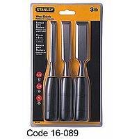 Stanley 16-089 3 Piece Wood Chisel Set