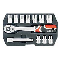 Yato YT-3867 Tool set 1/2" 12pcs