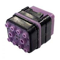 Amphenol Air LB France SIME0910PA Modular Interconnect Systems Module For crimped contacts Pin With peripheral sealing 8 contacts #20 + 2 contacts #16 (EN3155-014 & 015) Supplied without contact Polarization A