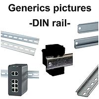 SCHNEIDER VW3A31852 Enclosures for Industrial Automation DIN rail kit Sizes 5 & 6