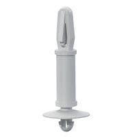 Essentra Components CLCBST-9-01 PCB Support CB Spt,Cupped,Natural,9/16 in Spc
