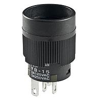 NKK Switches YB15CKW01 Standard Switches ON(ON) ROUND BUSHING MOUNT BODY ONLY 3A
