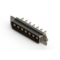 EDAC 627-24W7624-5TA Mixed Contact D-Sub Connectors Vertical Combo Dsub