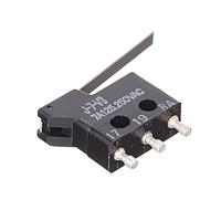 Omron Electronics J-7-V3 Ultra Subminiature HINGE LEVER 7A 30gf Au-plated Ag contact