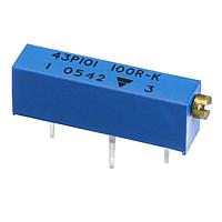 Vishay Sfernice M43P203KB30T601 Trimmer Resistors - Multi Turn 43 P 20K 10% T601 BO100 e3