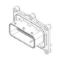 Aptiv 13784962 96-Way CONN MIC HVT 96W M SLD DK GRY PBT