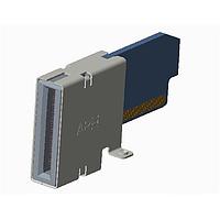 Amphenol FCI ME2008430501211 Headers Mini Cool Edge Gen 4 06mm 84pin orthogonal  1x1 8655mm offset without screw