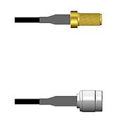 Amphenol Custom Cable Q-710520003024i RF Cable Assemblies SMA-SJ/TNC-SP G174 24I