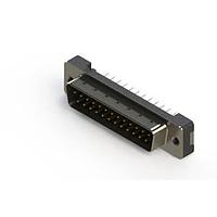EDAC 627-025-624-012 D-Sub Connectors - Standard Density Vertical Plastic Body D-Sub Connector