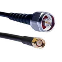 Tekbox NM-SMAM/35/RG223 RF Cable (N-Male to SMA-Male, 35 cm, RG223/U, 6 GHZ)