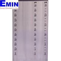 Bevs 1905 Triple Channel Grind Gauge (0-25/50/100μm, 140×12.5mm)