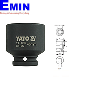 Yato YT-1096 Hexagonal impact socket 3/4" (46mm)