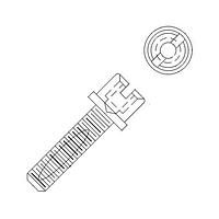 3M Electronic Solutions Division 3341-10BULK Jack Socket Screw JACKSOCKET M2.5/M2.5 16.5MM