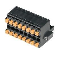 Weidmuller 1001000000 Pluggable Terminal Blocks BLDF 5.08/08/180F SN BK BX