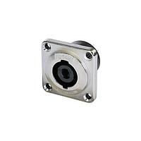 NEUTRIK NLT4MPXX Speaker Connectors Receptacle speakON STX - 4 pole male - solder tabs - V-0 insert - nickel/silver