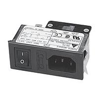 Delta Electronics, Inc. 06AN3D AC Power Entry Modules Power Entry Module, Snap-In Mounting, Single, 250VAC, 6A, N/A-Lug