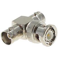 Vitelec / Cinch Connectivity Solutions VBA109 RF Adapters - Tee BNC T Adapter Plug-Jack-Jack