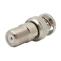 Amphenol RF 242154 RF Adapters - Between Series BNC PLUG TO F JACK ADAPTER
