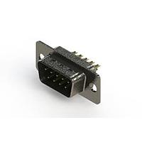 EDAC 627-M09-322-GT1 D-Sub Connectors - Standard Density Vertical Machined D-Sub Connectors