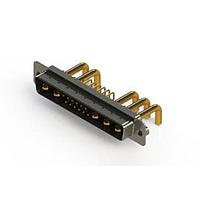 EDAC 629-17W5250-3N2 Mixed Contact D-Sub Connectors Right-angle Power Combo D-Sub Connector