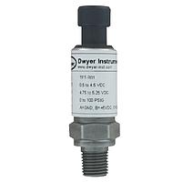 Dwyer TPT-R05 Industrial Pressure Transmitter, 17-4PH SS, High Precision, Sealed Design (Gauge, 2500 psi, NPT Male, 1/4 in)