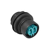 Bulgin PXF6052AAA Fiber Optic Cable Assemblies Rear pnl mnt fiber conn 01M OM3