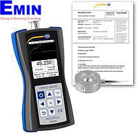 PCE DFG NF 50K-ICA Force Gauge (0~50 kN; 5 N; ISO Calibration Cert.)
